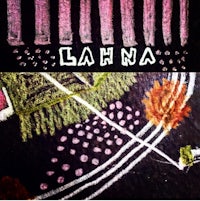 a chalk drawing with the word lahana on it